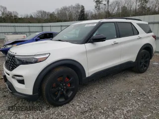 2023 Ford Explorer ST with VIN 1FM5K8GC0PGA47119, listed as a Copart auction lot 45941505 with 35,940 mi miles and Salvage Title. Bid and sale history available at carsss.com. Image 1.