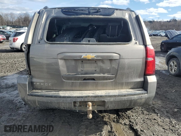 2018 Chevrolet Tahoe LT z VIN 1GNSKBKC0JR130323, wystawiony jako Copart lot #47020125 z przebiegiem 102 046 mil mil oraz Szkoda całkowita • Salvage title. Historia ofert i sprzedaży dostępna na DreamBid. Obrazek 6.