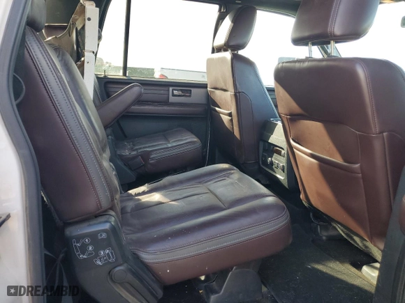 2015 Ford Expedition EL Platinum with VIN 1FMJK1MT4FEF03580, listed as a Copart auction lot 86885804 with 131,269 mi miles and Salvage Title. Bid and sale history available at carsss.com. Image 11.