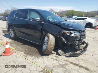 2019 Chevrolet Equinox LT with VIN 2GNAXKEV0K6151535, listed as a Copart auction lot 50631835 with 93,937 mi miles and Salvage Title. Bid and sale history available at DreamBid. Image 4.