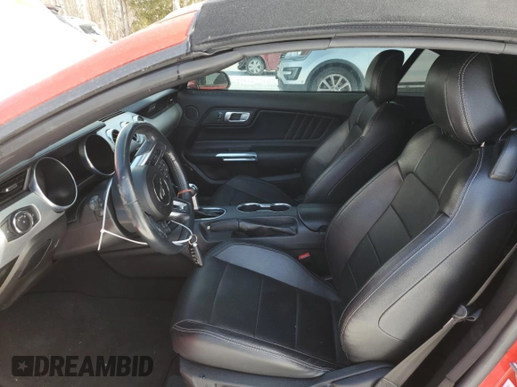 2023 Ford Mustang EcoBoost with VIN 1FATP8UHXP5112072, listed as a Copart auction lot 88209805 with 56,375 mi miles and Salvage title. Bid and sale history available at DreamBid. Image 7.