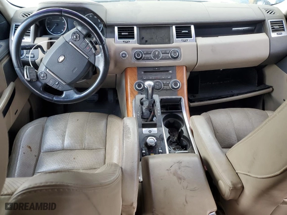 2011 Land Rover Range Rover Sport SC with VIN SALSH2E42BA273682, listed as a Copart auction lot 44811675 with 0 mi miles and Salvage Title. Bid and sale history available at carsss.com. Image 8.