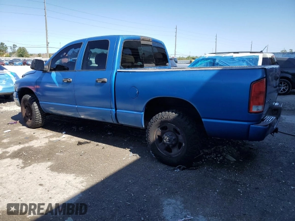 2005 Dodge Ram 2500 ST with VIN 3D7KR28C65G851396, listed as a Copart auction lot 53609335 with 356,584 mi miles and Salvage Title. Bid and sale history available at carsss.com. Image 2.