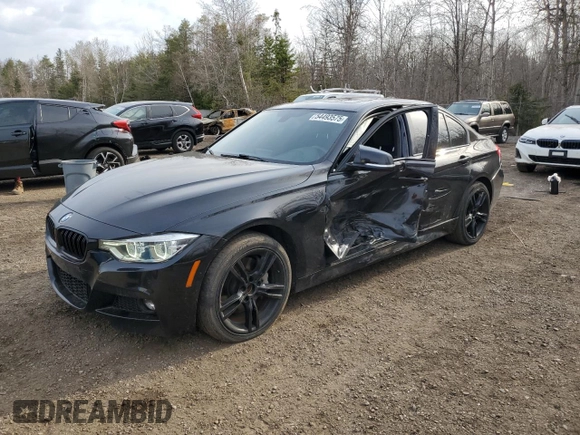 2018 BMW 3 Series 330i xDrive with VIN WBA8D9C59JA013972, listed as a Copart auction lot 54493575 with 102,841 mi miles and Clean title. Bid and sale history available at DreamBid. Image 1.