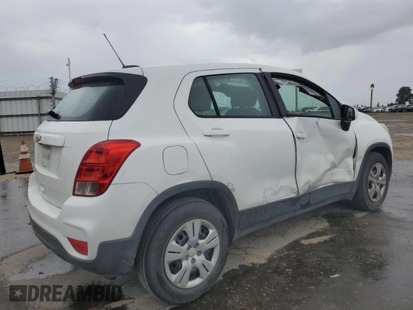 2018 Chevrolet Trax LS with VIN KL7CJKSB5JB558630, listed as a Copart auction lot 51188205 with 73,274 mi miles and Salvage Title. Bid and sale history available at carsss.com. Image 3.