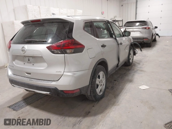 2018 Nissan Rogue SV with VIN KNMAT2MV4JP503679, listed as a IAAI auction lot 41454438 with 71,241 mi miles. Bid and sale history available at carsss.com. Image 4.
