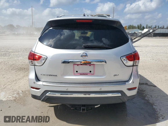 2013 Nissan Pathfinder SV with VIN 5N1AR2MN3DC689138, listed as a Copart auction lot 54516465 with 123,397 mi miles and Clean Title. Bid and sale history available at carsss.com. Image 6.