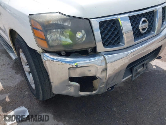 2007 Nissan Titan LE with VIN 1N6BA06A97N202920, listed as a IAAI auction lot 42101546 with 314,018 mi miles and . Bid and sale history available at DreamBid. Image 12.