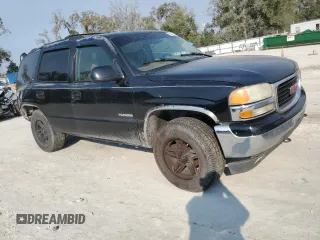 2000 GMC Yukon SLT with VIN 1GKEK13T7YJ160589, listed as a Copart auction lot 46354275 with 292,599 mi miles and Salvage Title. Bid and sale history available at carsss.com. Image 4.