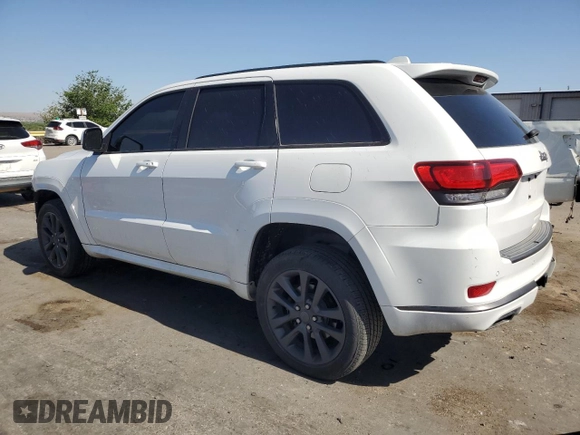2018 Jeep Grand Cherokee High Altitude with VIN 1C4RJFCT8JC224727, listed as a Copart auction lot 55074305 with 65,514 mi miles and Salvage title. Bid and sale history available at DreamBid. Image 2.