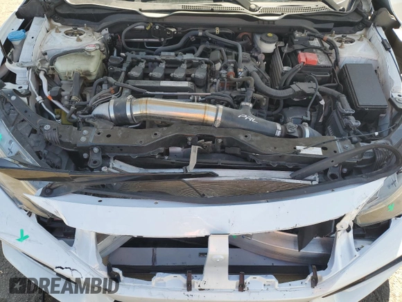 2020 Honda Civic Si with VIN 2HGFC1E52LH704407, listed as a Copart auction lot 54919985 with 44,521 mi miles and Salvage Title. Bid and sale history available at DreamBid. Image 11.