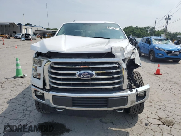 2017 Ford F-150 XL with VIN 1FTEW1EF7HKC10263, listed as a Copart auction lot 60650175 with 167,319 mi miles and Salvage title. Bid and sale history available at DreamBid. Image 5.