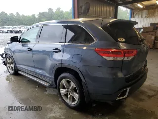 2018 Toyota Highlander Limited with VIN 5TDDZRFH0JS491953, listed as a Copart auction lot 58391675 with 212,019 mi miles and Salvage title. Bid and sale history available at DreamBid. Image 2.