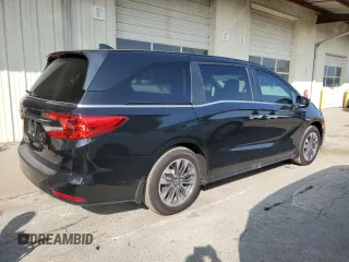 2024 Honda Odyssey EX-L with VIN 5FNRL6H64RB036234, listed as a Copart auction lot 68109994 with 106 mi miles and Salvage Title. Bid and sale history available at DreamBid. Image 3.