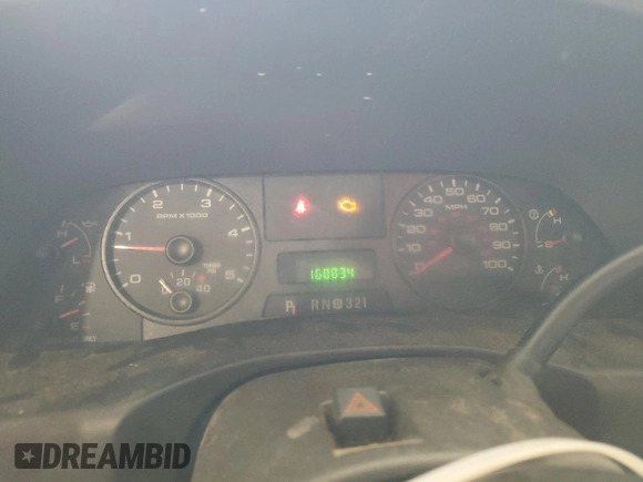 2007 Ford F-250 XL with VIN 1FTSX21P57EA29325, listed as a Copart auction lot 56351275 with 168,834 mi miles and Salvage title. Bid and sale history available at DreamBid. Image 9.