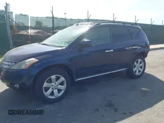 2007 Nissan Murano SL with VIN JN8AZ08W27W655484, listed as a IAAI auction lot 42160461 with 179,476 mi miles and . Bid and sale history available at DreamBid. Image 2.