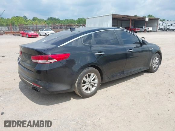 2018 Kia Optima LX with VIN 5XXGT4L35JG239062, listed as a IAAI auction lot 42457308 with 137,280 mi miles and . Bid and sale history available at DreamBid. Image 4.
