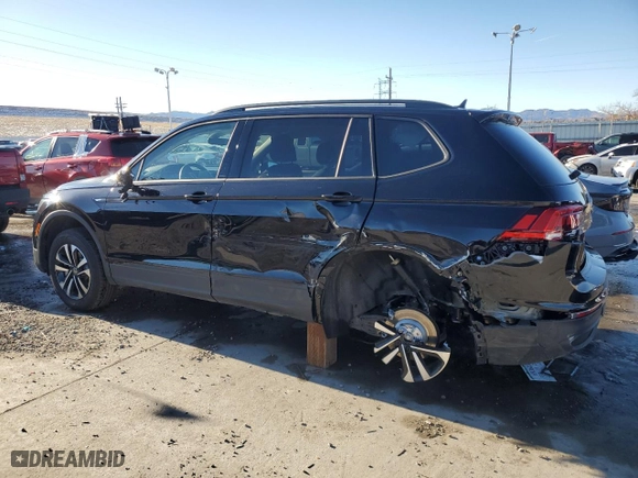2024 Volkswagen Tiguan S with VIN 3VVFB7AX8RM126322, listed as a Copart auction lot 88884795 with 1,162 mi miles and Salvage Title. Bid and sale history available at carsss.com. Image 2.