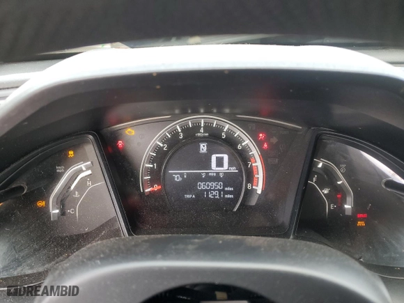2018 Honda Civic Sedan LX with VIN 2HGFC2F59JH561781, listed as a Copart auction lot 47679925 with 60,950 mi miles and Non Repairable. Bid and sale history available at carsss.com. Image 9.