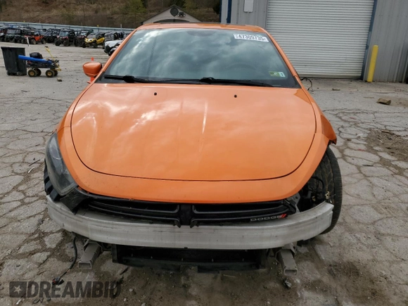 2014 Dodge Dart GT with VIN 1C3CDFEB1ED826634, listed as a Copart auction lot 47309735 with 131,944 mi miles and Salvage Title. Bid and sale history available at carsss.com. Image 5.