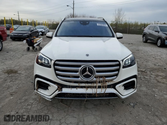 2024 Mercedes-Benz GLS 450 with VIN 4JGFF5KE4RB077224, listed as a Copart auction lot 52364055 with 31,854 mi miles and Salvage title. Bid and sale history available at DreamBid. Image 5.