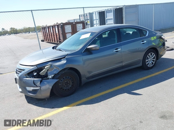 2015 Nissan Altima S with VIN 1N4AL3AP9FN307211, listed as a IAAI auction lot 41864285 with 114,888 mi miles and . Bid and sale history available at carsss.com. Image 2.