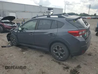 2022 Subaru Crosstrek Special Sports with VIN JF2GTHSC2NH222223, listed as a Copart auction lot 59674295 with 48,226 mi miles and Salvage title. Bid and sale history available at DreamBid. Image 2.