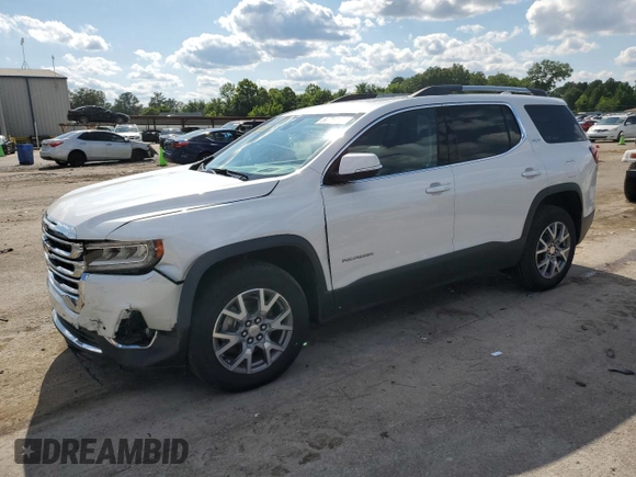2020 GMC Acadia SLT z VIN 1GKKNMLS8LZ230923, wystawiony jako Copart lot #56700125 z przebiegiem 65 851 mil mil oraz Szkoda całkowita • Salvage title. Historia ofert i sprzedaży dostępna na DreamBid. Obrazek 1.