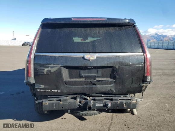 2019 Cadillac Escalade Luxury with VIN 1GYS4BKJ2KR277708, listed as a Copart auction lot 80950244 with 194,771 mi miles and Salvage Title. Bid and sale history available at carsss.com. Image 6.