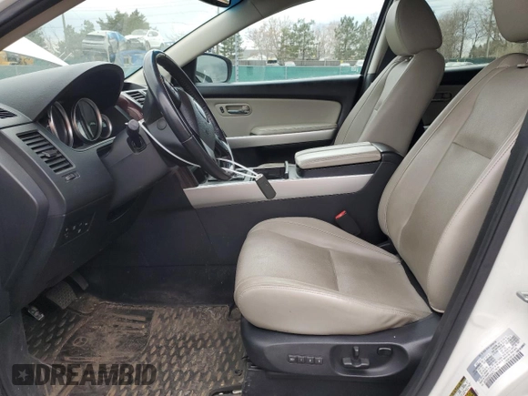 2013 Mazda CX-9 Grand Touring with VIN JM3TB3DA9D0404472, listed as a Copart auction lot 50997705 with 123,476 mi miles and Salvage Title. Bid and sale history available at carsss.com. Image 7.