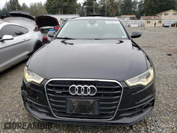 2013 Audi A6 3.0T Prestige with VIN WAUJGAFCXDN088326, listed as a Copart auction lot 87369724 with 138,864 mi miles and Clean Title. Bid and sale history available at carsss.com. Image 5.