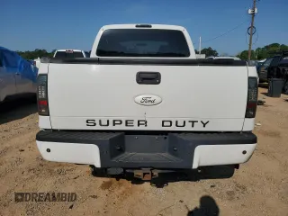 2008 Ford Super Duty F-250 SRW XL with VIN 1FTSW21R78EC34327, listed as a Copart auction lot 51926925 with 0 mi miles and Salvage Title. Bid and sale history available at carsss.com. Image 6.