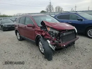 2007 Honda CR-V EX-L with VIN JHLRE487X7C080730, listed as a Copart auction lot 42798955 with 177,476 mi miles and Salvage Title. Bid and sale history available at carsss.com. Image 10.