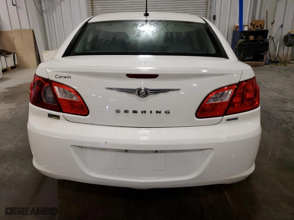 2009 Chrysler Sebring Touring *Ltd Avail* with VIN 1C3LC56D59N557163, listed as a Copart auction lot 87231754 with 124,110 mi miles and Salvage Title. Bid and sale history available at carsss.com. Image 6.