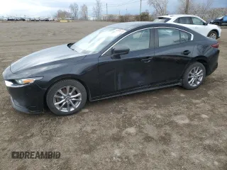 2019 Mazda 3 S Carbon Edition with VIN JM1BPBCM0K1124992, listed as a Copart auction lot 54590625 with 176,932 mi miles and Salvage title. Bid and sale history available at DreamBid. Image 1.