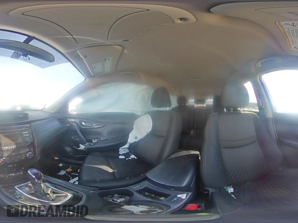 2017 Nissan Rogue SV with VIN KNMAT2MT2HP548631, listed as a Copart auction lot 54296645 with 147,708 mi miles and Clean title. Bid and sale history available at DreamBid. Image 14.