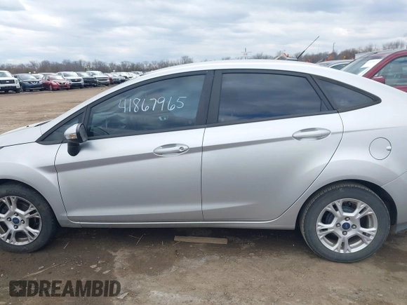 2016 Ford Fiesta SE with VIN 3FADP4BJ7GM142790, listed as a IAAI auction lot 41867965 with 108,979 mi miles. Bid and sale history available at carsss.com. Image 14.