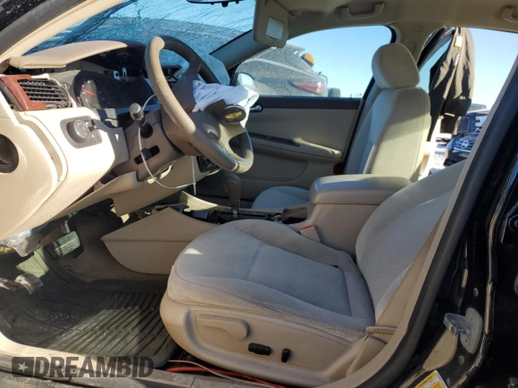 2007 Chevrolet Impala LS z VIN 2G1WB55K679125329, wystawiony jako Copart lot #49898495 z przebiegiem Nie podano mil oraz Szkoda całkowita • Salvage title. Historia ofert i sprzedaży dostępna na DreamBid. Obrazek 7.