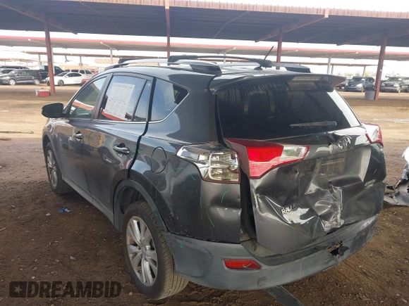 2013 Toyota RAV4 Limited with VIN 2T3DFREV5DW067431, listed as a IAAI auction lot 41809112 with 136,176 mi miles. Bid and sale history available at carsss.com. Image 3.