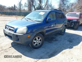 2005 Hyundai Tucson GLS with VIN KM8JN72D35U169942, listed as a IAAI auction lot 41763028 with 181,507 mi miles and . Bid and sale history available at DreamBid. Image 2.