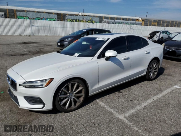 2019 Volvo S60 Momentum with VIN 7JRA22TK3KG013375, listed as a Copart auction lot 50717054 with 39,149 mi miles and Salvage Title. Bid and sale history available at carsss.com. Image 1.