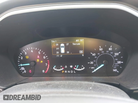 2020 Ford Escape SE with VIN 1FMCU9G61LUC63140, listed as a IAAI auction lot 41836607 with 36,563 mi miles. Bid and sale history available at carsss.com. Image 7.
