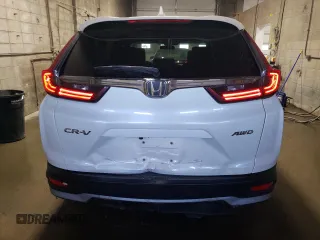 2020 Honda CR-V EX with VIN 2HKRW2H53LH651731, listed as a Copart auction lot 55991695 with 90,450 mi miles and Salvage Title. Bid and sale history available at DreamBid. Image 6.