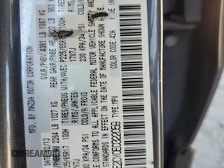 2014 Mazda CX-5 Touring with VIN JM3KE2CY0E0322059, listed as a Copart auction lot 48091805 with 212,889 mi miles and Salvage Title. Bid and sale history available at carsss.com. Image 13.