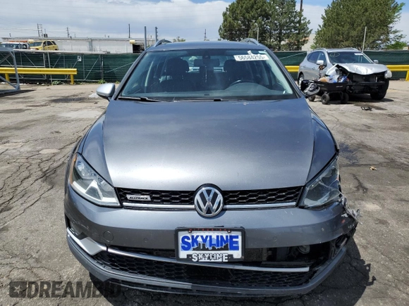 2017 Volkswagen Golf S with VIN 3VWH17AU1HM520790, listed as a Copart auction lot 56584255 with 132,428 mi miles and Salvage title. Bid and sale history available at DreamBid. Image 5.