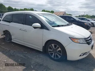 2015 Honda Odyssey Touring Elite с VIN 5FNRL5H91FB012330, выставлен на аукционе IAAI как лот 42307107 с пробегом 152 087 миль миль и . История ставок и продаж доступна на DreamBid. Изображение 1.