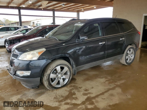 2012 Chevrolet Traverse 1LT with VIN 1GNKRGED5CJ408681, listed as a Copart auction lot 51266715 with 179,662 mi miles and Salvage Title. Bid and sale history available at DreamBid. Image 1.