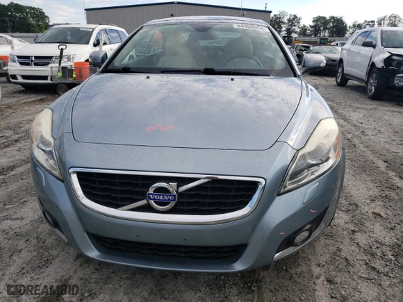 2013 Volvo C70 T5 with VIN YV1672MC1DJ136847, listed as a Copart auction lot 67144754 with 169,915 mi miles and Salvage Title. Bid and sale history available at carsss.com. Image 5.