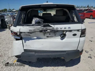 2017 Land Rover Range Rover Sport HSE with VIN SALWR2FVXHA157662, listed as a Copart auction lot 48779265 with 64,267 mi miles and Salvage title. Bid and sale history available at DreamBid. Image 6.