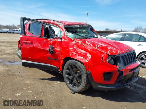 2019 Jeep Renegade Latitude z VIN ZACNJBBB1KPK02773, wystawiony jako IAAI lot #41854668 z przebiegiem 75 840 mil mil oraz . Historia ofert i sprzedaży dostępna na DreamBid. Obrazek 1.